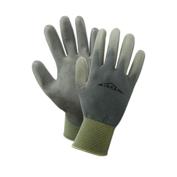 Magid Coated Gloves, 4 Abrasion Level, Gray, 5 12 PK GP150-5 - main